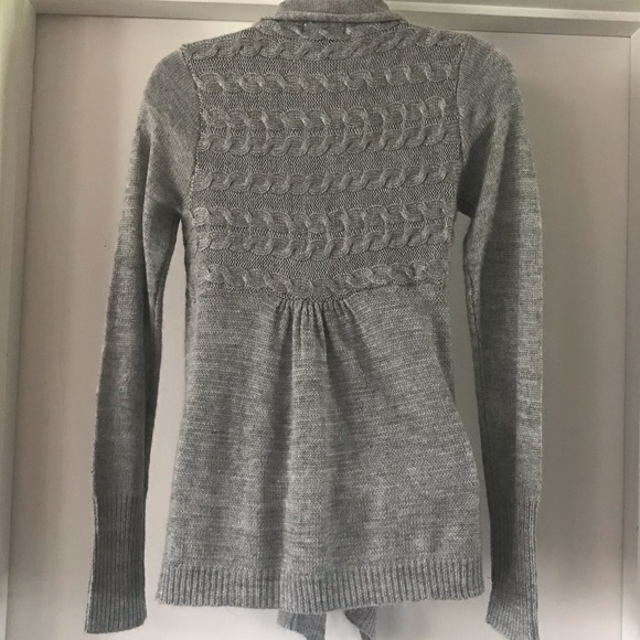 LINK Open Front Wrap Sweater Cardigan - Picture 7 of 11